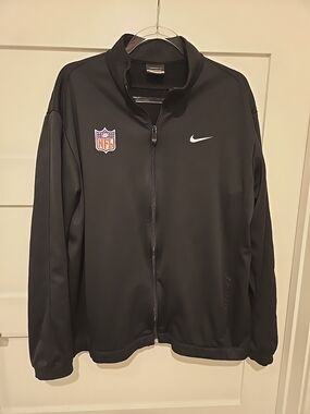 Nike Black Full-Zip Performance NFL Track Jacket